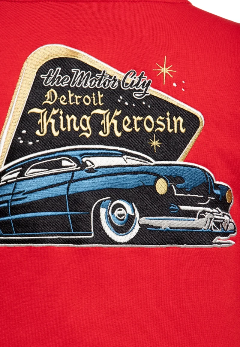 Veste collège Detroit Greaser - King Kerosin