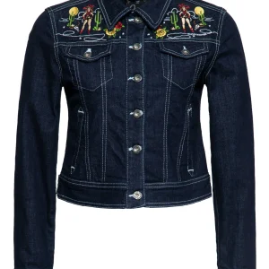 Veste en jean style western - Queen Kerosin