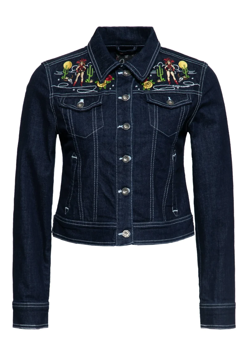 Veste en jean style western - Queen Kerosin