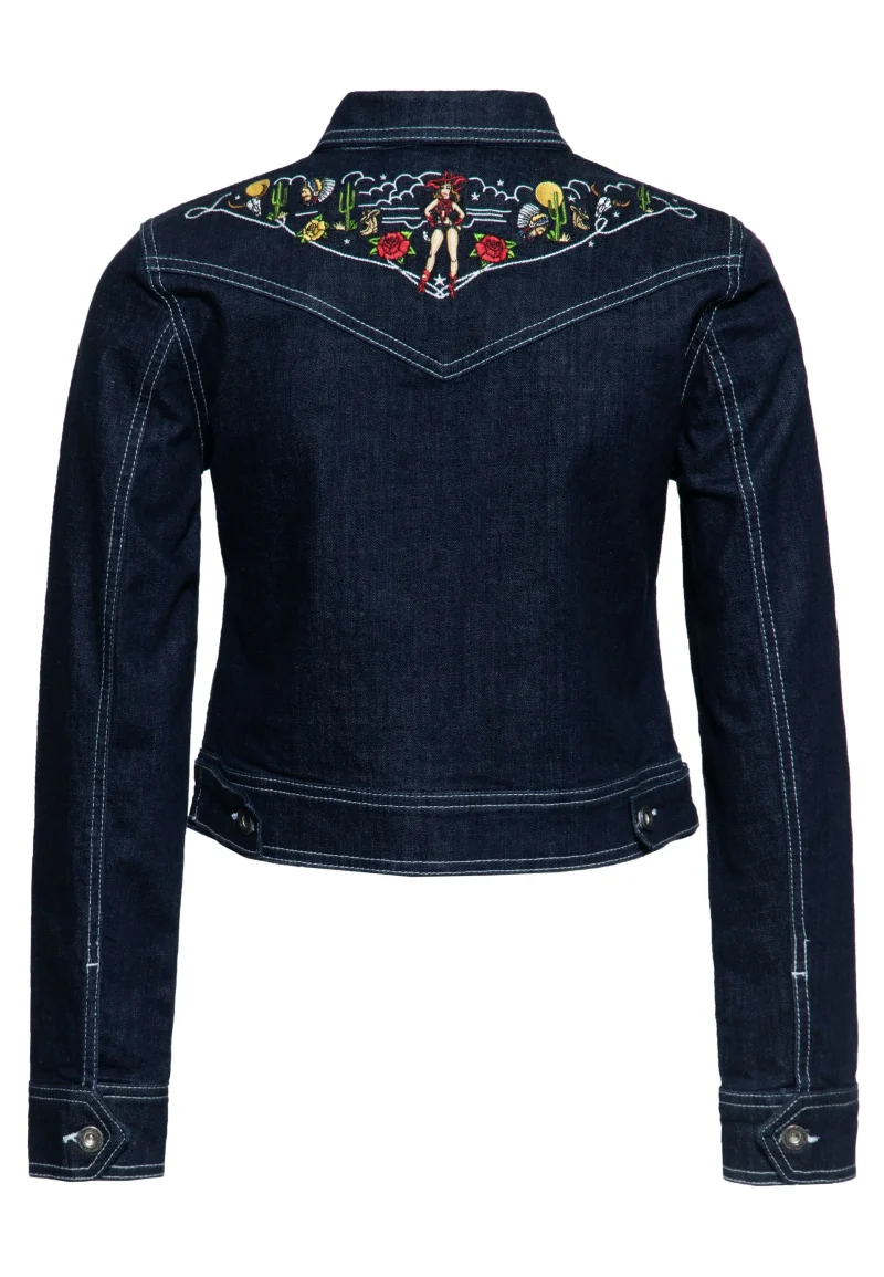 Veste en jean style western - Queen Kerosin