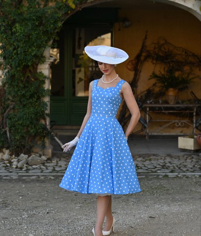 Robe à pois Marlene