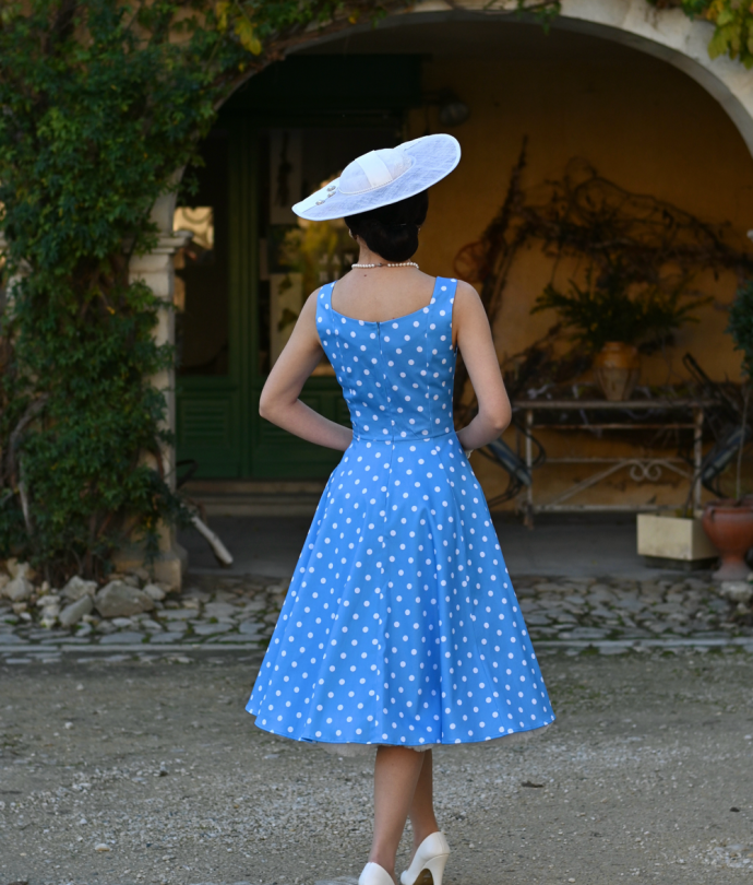 Robe à pois Marlene1