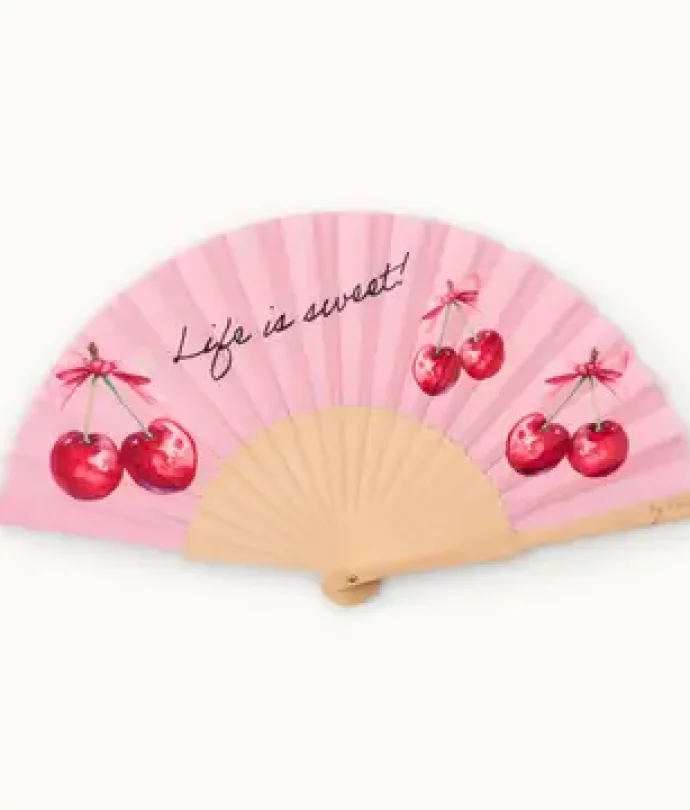 eventail cerise life is sweet 2