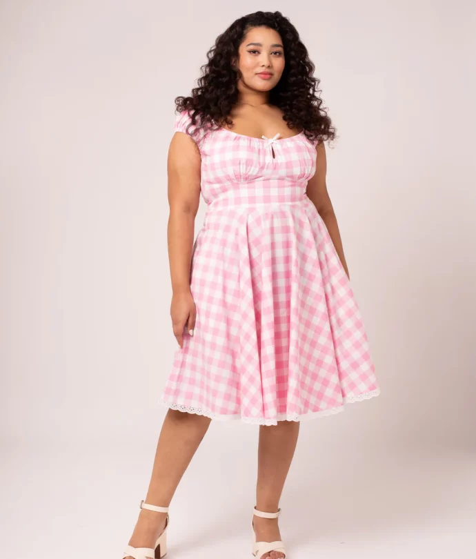 robe midi vichy cindy 7