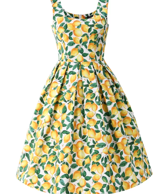 robe amanda lemon dolly dotty
