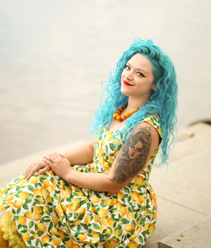 robe citron dolly and dotty