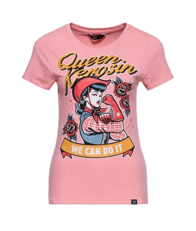 t shirt we can do it rose 2